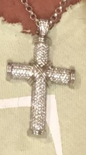 Large (62mm)   Diamond Theo Fennell Cross