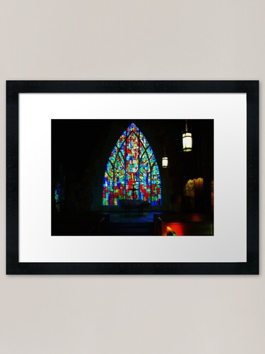 Stained glass reflections - stained,
