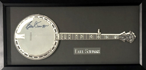 Earl scruggs signed - scruggs,