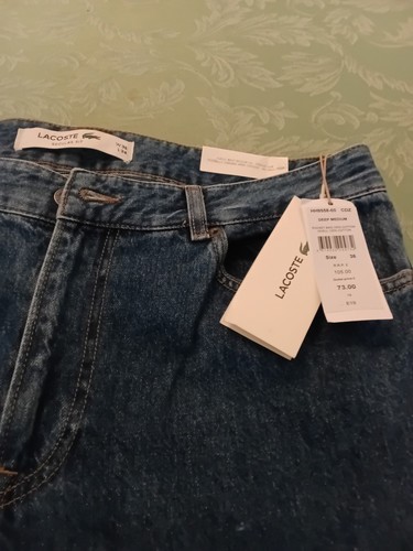 New lacost mens blue jeans - lacost,