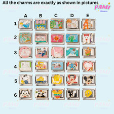 Italian Charm Fits all major brand Italian charm Bracelet CUTE Trendy gift
