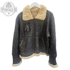 Vintage B3 B-3 Brown Shearling