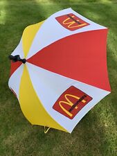 McDonalds Umbrella/Shooting Stick/Seat Promotional Merchandise Large Vintage VGC