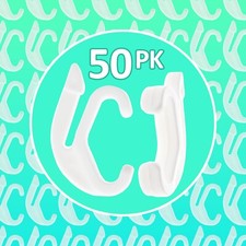 Curtain Glider Hooks 50Pc FITS