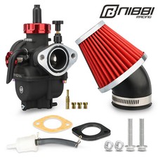 NIBBI PE19mm Flange Racing Carburettor Kit For 110cc 125cc Dirt Pit Bike CRF SSR