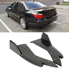 Gloss Black Rear Spats Bumper Lip Splitter Diffuser For 5 Series F11 F10 E61 E60