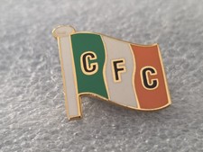 CLASSIC GLASGOW CELTIC FC Bhoys SUPPORTERS CLUB ENAMEL PIN BADGE Glasgow 1888