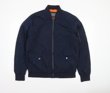 Primark Men's Blue Bomber
