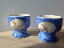 Vintage Hand Painted Cat Egg