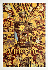 FIRST PRINT Vincent Big O poster by MARTIN SHARP.  Oz magazine