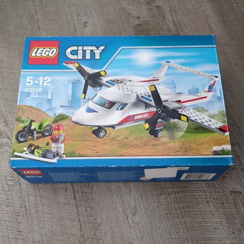 Lego city ambulance plane - city:,