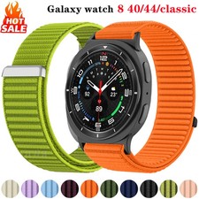 Sport Nylon Band Strap for Samsung Galaxy Watch 8 40 44mm Classic 46mm Bracelet 