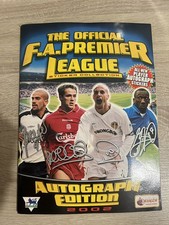 Merlin 2002 FA Premier League Sticker Book - Partially Complete