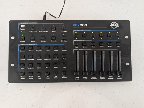 Adj hexcon channel - 36, dmx