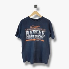 VINTAGE Harley Davidson 1995 T-Shirt Medium M Mens Black Single Stitch Tee Biker