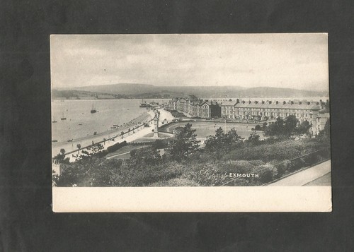 Postcard devon exmouth town - postcard,