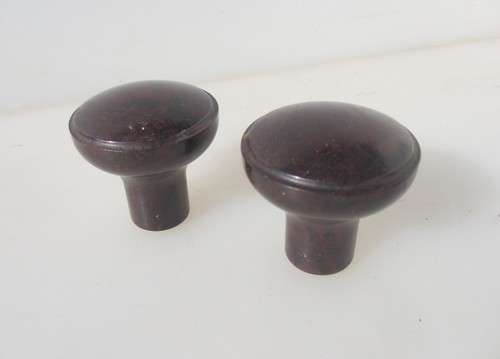 Vintage bakelite door knobs - vintage,