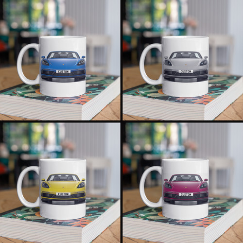 Personalised porsche 718 - personalised,