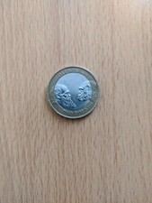 Charles Darwin 1809-2009 £2 Two Pound Coin Minting Error