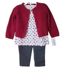 NWT Carter's Baby Girl 3-Piece