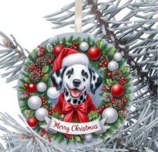 Dalmatian Hanging Bauble Gift