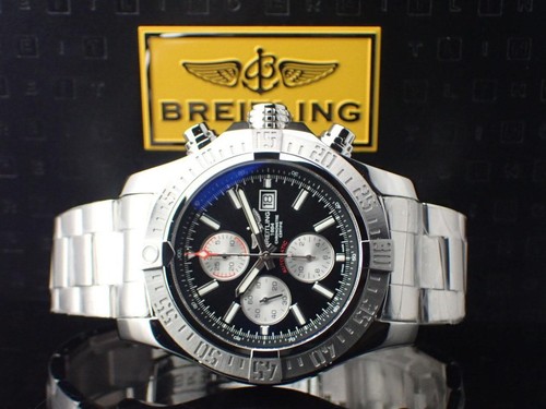 Breitling super avenger black - avenger,