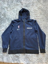 NBA-Minesotta Timberwolves Zip Up Training Jacket Size Large