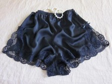 Soft satin french knickers - soft,
