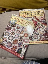 2 Australian Patchwork and Quilting Magazines With Patterns Attached  Vol 11 7&8
