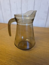 Vintage Retro Brown Glass