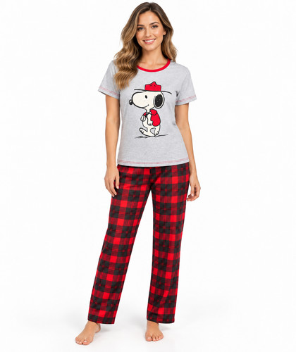 Womens snoopy pyjama set - pyjama,