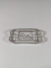 Art Deco French Glass Ashtray