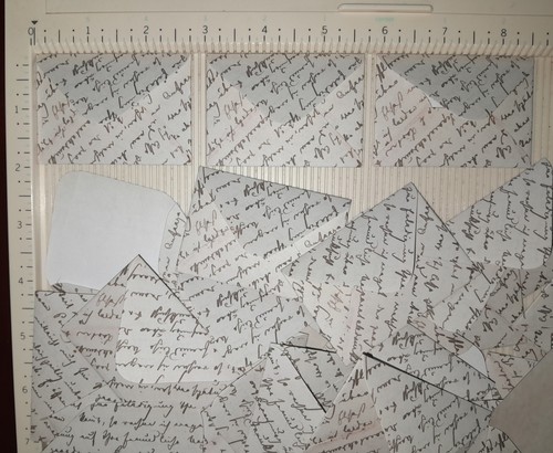 Handmade mini envelopes - 12,