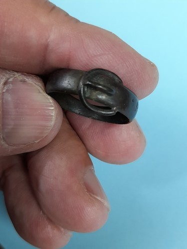 Medieval ring with markings - ring,