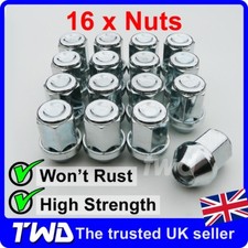 16 x ALLOY WHEEL NUTS FOR