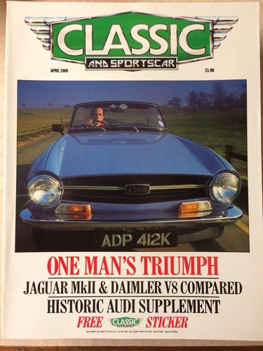 Classic sportscar april - sportscar,