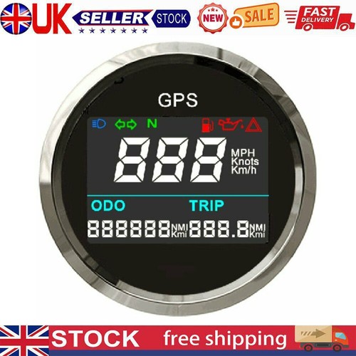 52mm waterproof digital gps - 52mm,