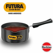 Hawkins Futura Hard Anodised 2 Litre Ezee-Pour Saucepan Induction Compatible 