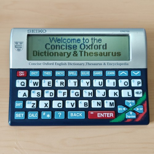 Seiko er6700 oxford - oxford, dictionary