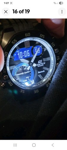 Casio edifice ecb 10pb - casio, ecb-10pb-1a