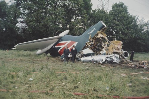 Wreckage the hawker - of,