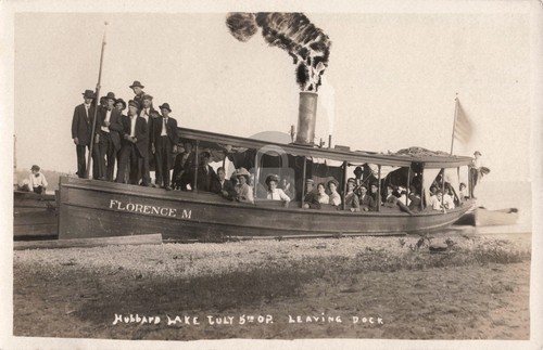Hubbard lake leaving - lake,,