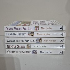 Alan Hunter 5 Book Bundle George Gently - Gently Sahib - Landed Gently - Etc