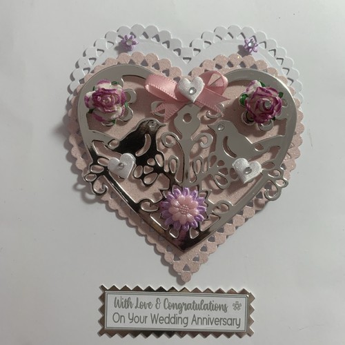 Wedding anniversary card - wedding,