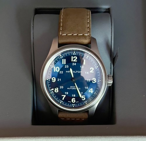 Hamilton khaki field titanium - khaki,