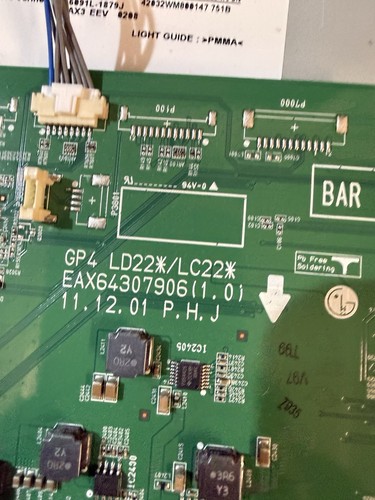 Main board tv - lg,