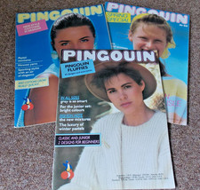 3 Pingouin knitting patterns magazines no 50 / 51 / 56