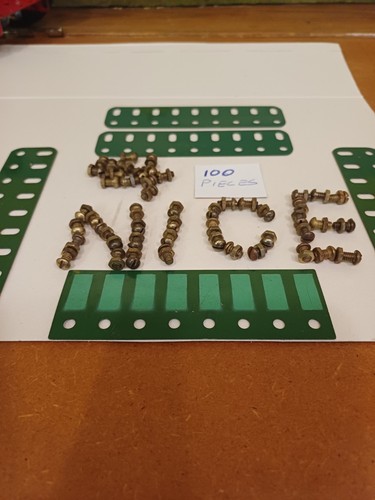 Meccano brass nuts - , and