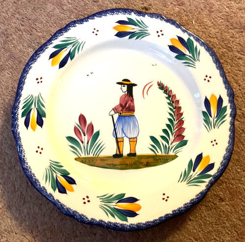Quimper collectors plate - quimper,