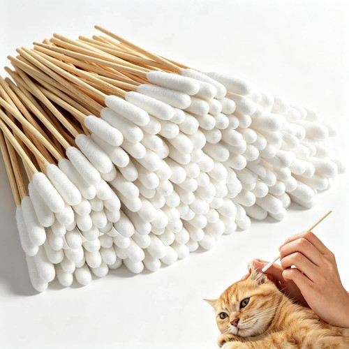 Dog ear cleaning - ear,